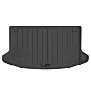 Kia Soul Floor Mats - Rear - Husky Liners - Weatherbeater Series - Cargo Liner Behind 2nd Seat - Black - `20-`21